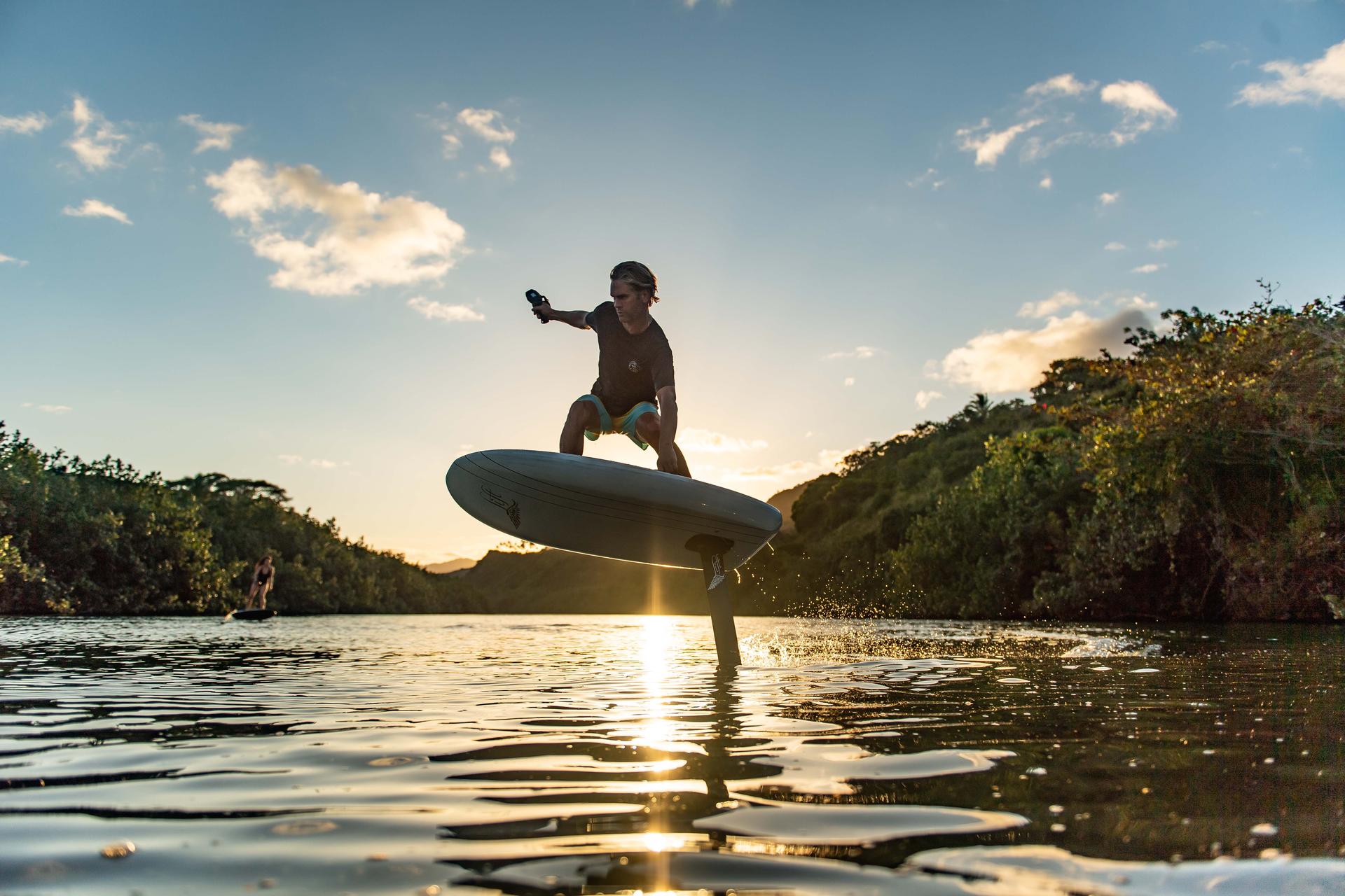 Flying surf, e-Foil
